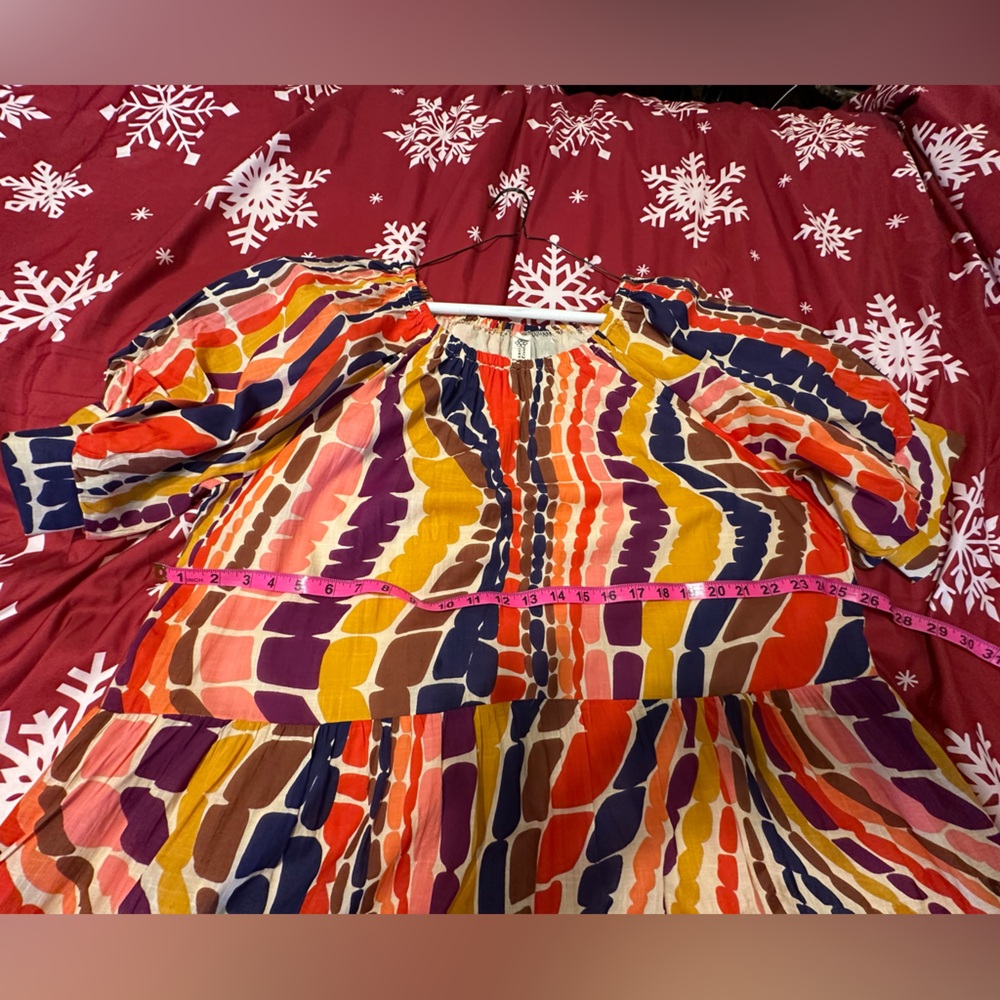 Uncle Frank Colorful Abstract Mini Dress - Picture 7 of 8